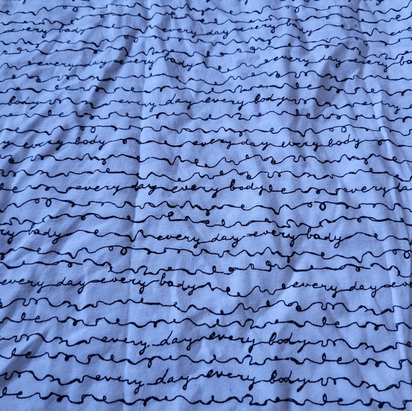 Cursive Print Tee - Picture 2 of 3